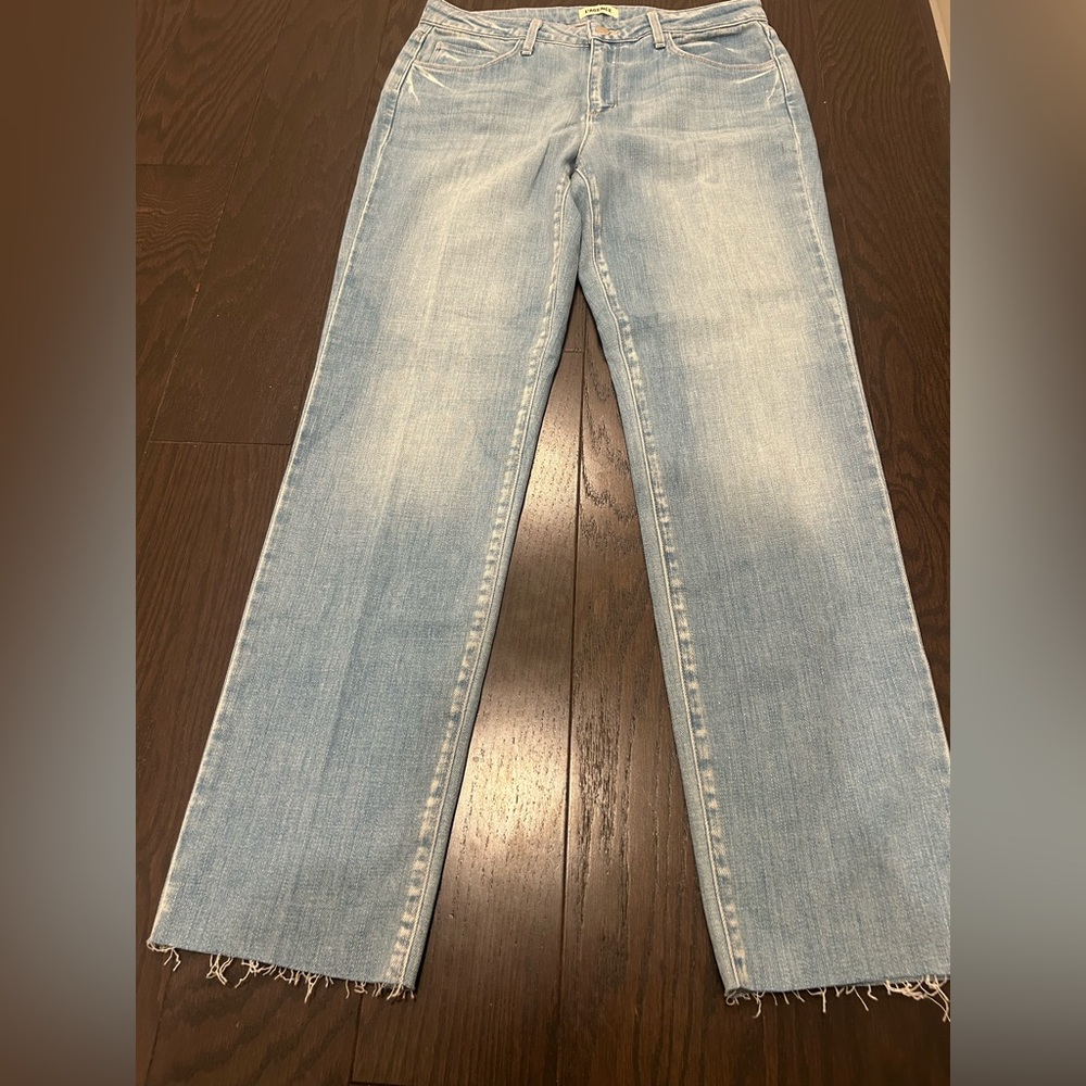 Lagence Milana Low Rise Olympia Straight Jean Size 27x30 New Blue pants - Picture 3 of 8